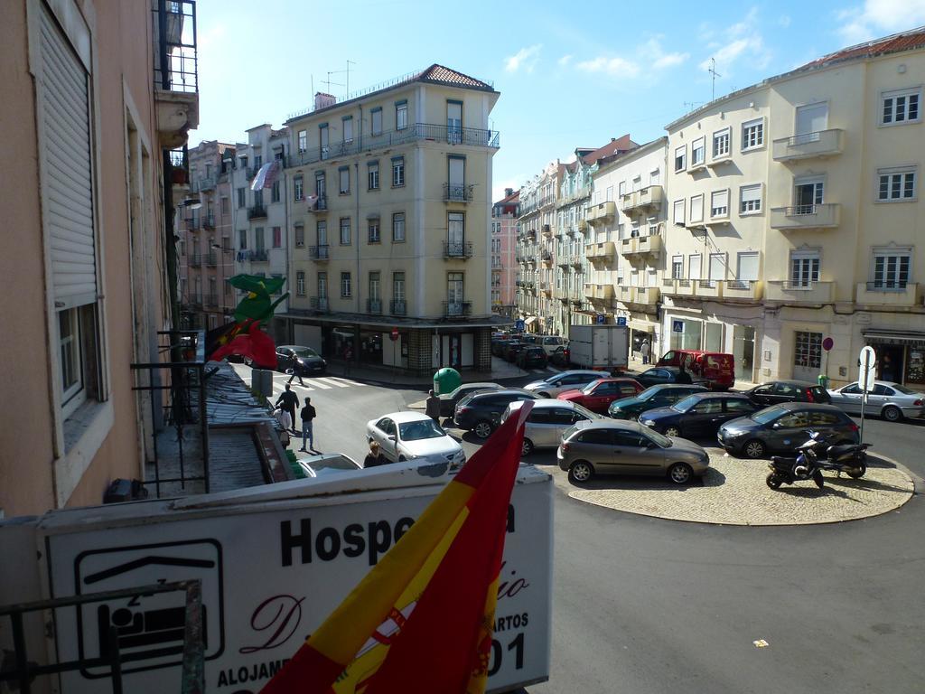 Hospedaria D. Damélio Lisboa Exterior foto